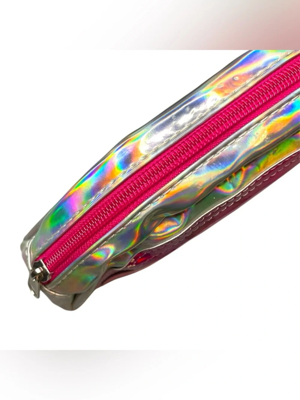 Iridescent Rainbow Holographic Pouch